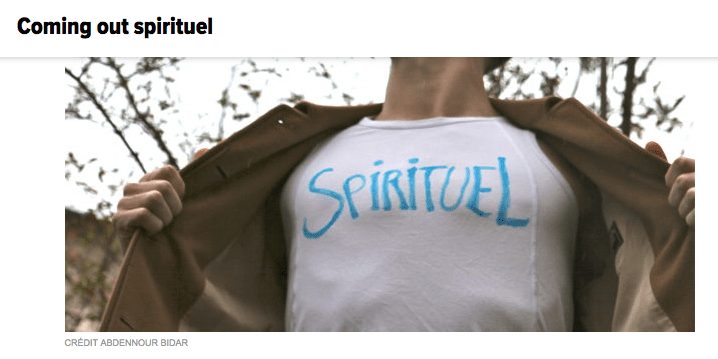 coming out spirituel et la spiritualité