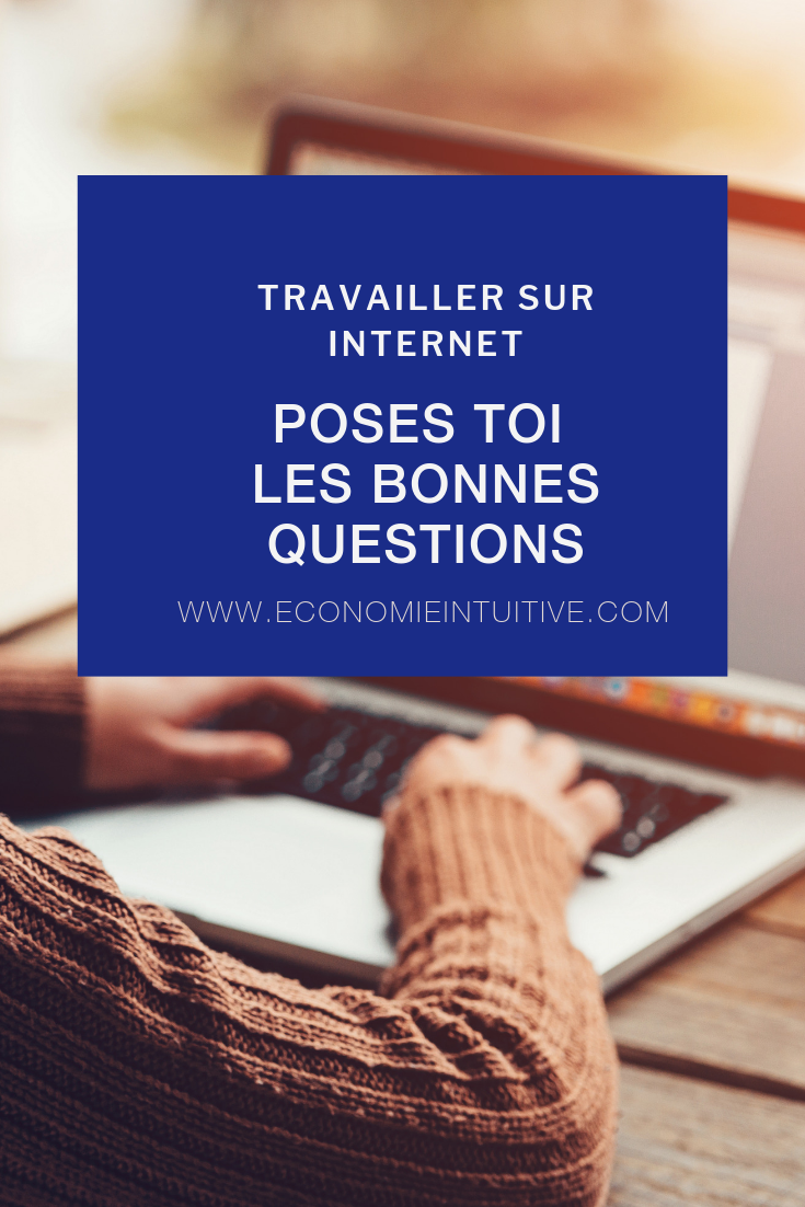 travailler sur internet